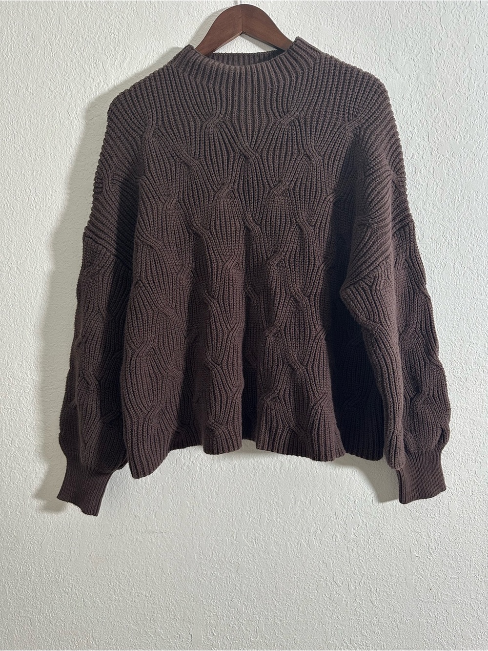 PrettyGarden Cable Knit Sweater Size XL